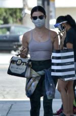 LUCY HALE Leaves Sephora Store in Studio City 09/04/2020