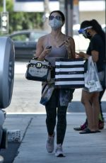 LUCY HALE Leaves Sephora Store in Studio City 09/04/2020