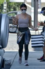 LUCY HALE Leaves Sephora Store in Studio City 09/04/2020