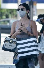 LUCY HALE Leaves Sephora Store in Studio City 09/04/2020