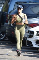 LUCY HALE Out for Morning Hike in Studio City 09/21/2020