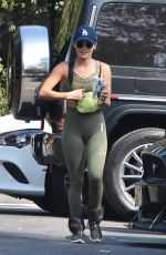 LUCY HALE Out for Morning Hike in Studio City 09/21/2020