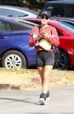 LUCY HALE Out Hiking in Hollywood Hills 09/17/2020