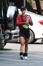 LUCY HALE Out Hiking in Hollywood Hills 09/17/2020