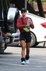 LUCY HALE Out Hiking in Hollywood Hills 09/17/2020