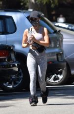LUCY HALE Out Hiking in Studio City 08/31/2020