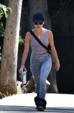 LUCY HALE Out Hiking in Studio City 08/31/2020