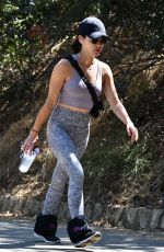 LUCY HALE Out Hiking in Studio City 08/31/2020