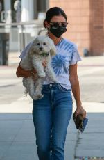 LUCY HALE Out with Her Dog in Sherman Oaks 09/27/2020