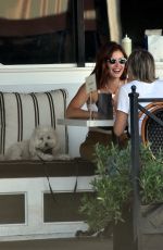 LUCY HALE Shows New Hair Color Out in Sherman Oaks 09/28/2020