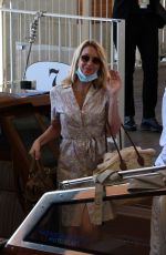LUDIVINE SAGNIER Arrives at Venice Airport 09/01/2020