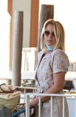 LUDIVINE SAGNIER Arrives at Venice Airport 09/01/2020