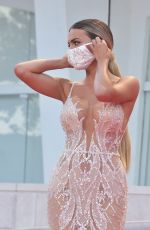 LUDOVICA PAGANI at The World to Come Premiere at 2020 Venice Film Festival 09/06/20