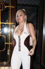MABEL and RAYE at Bob Bob Ricard in London 09/09/2020