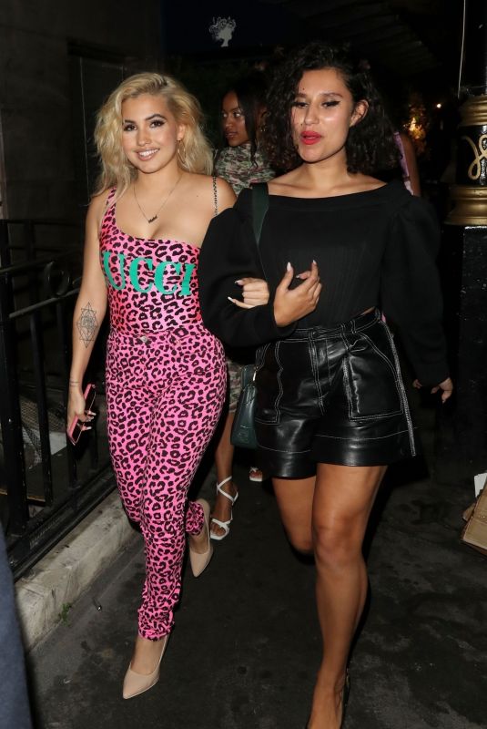 MABEL and RAYE Night Out in London 09/18/2020