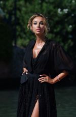 MADALINA GHENEA Arrives at Hotel Excelsior in Venice 09/04/2020