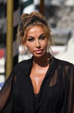 MADALINA GHENEA Arrives at Hotel Excelsior in Venice 09/04/2020