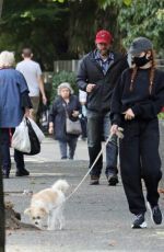 MADELAINE PETSCH Out with Her Dog Olive in Vancouver 09/07/2020