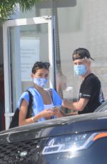MADISON BEER and Nick Austin Night Out on Melrose Avenue in West Hollywood 09/19/2020