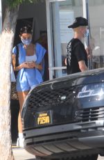 MADISON BEER and Nick Austin Night Out on Melrose Avenue in West Hollywood 09/19/2020