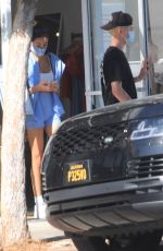 MADISON BEER and Nick Austin Night Out on Melrose Avenue in West Hollywood 09/19/2020