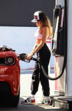 MADISON BEER at a Gas Station in Los Angeles 09/01/2020