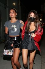 MADISON BEER in a Red Jacket Arrives at 40 Love in West Hollywood 09/09/2020