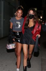 MADISON BEER in a Red Jacket Arrives at 40 Love in West Hollywood 09/09/2020