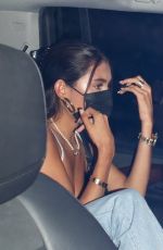 MADISON BEER Leaves a Party in Hollywood 09/24/2020