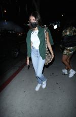 MADISON BEER Leaves at BOA Steakhouse in Hollywood 09/11/2020