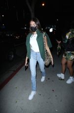 MADISON BEER Leaves at BOA Steakhouse in Hollywood 09/11/2020