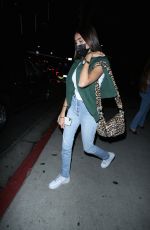 MADISON BEER Leaves at BOA Steakhouse in Hollywood 09/11/2020