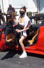 MADISON BEER Out for Breakfast in West Hollywood 08/31/2020