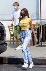 MADISON BEER Out for Lunch in West Hollywood 09/15/2020