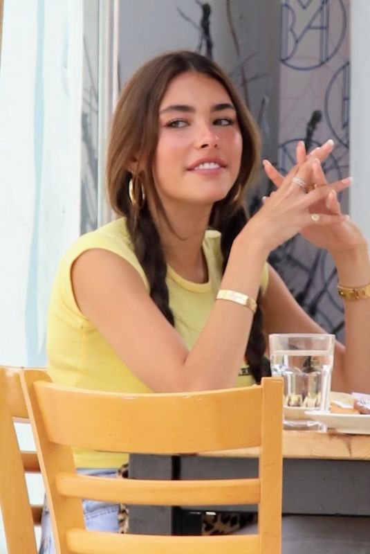 MADISON BEER Out for Lunch in West Hollywood 09/15/2020