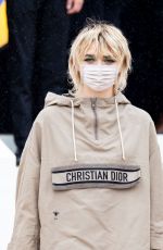MAISIE WILLIAMS at Dior Fashion Show in Paris 09/29/2020