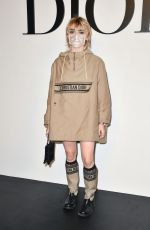 MAISIE WILLIAMS at Dior Fashion Show in Paris 09/29/2020