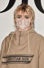 MAISIE WILLIAMS at Dior Fashion Show in Paris 09/29/2020