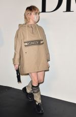 MAISIE WILLIAMS at Dior Fashion Show in Paris 09/29/2020