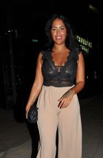 MALIN ANDERSON Night out in Manchester 09/22/2020