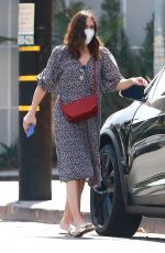 MANDY MOORE Out and Abour in Los Angeles 09/19/2020