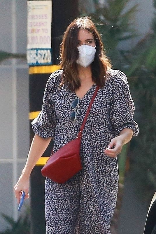 MANDY MOORE Out and Abour in Los Angeles 09/19/2020