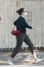 MANDY MOORE Out and About in Los Angeles 09/22/2020
