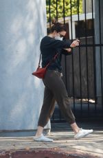 MANDY MOORE Out and About in Los Angeles 09/22/2020
