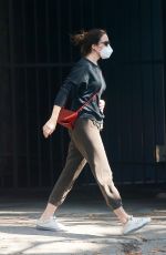 MANDY MOORE Out and About in Los Angeles 09/22/2020