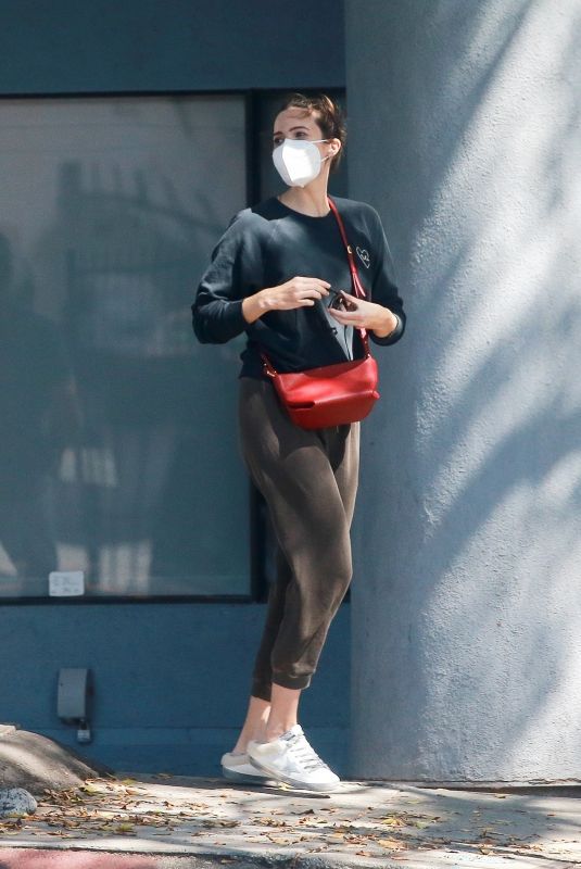 MANDY MOORE Out and About in Los Angeles 09/22/2020