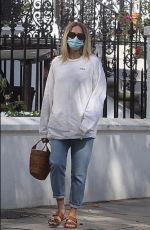 MARGOT ROBBIE and Tom Ackerley Out with Their Dog in London 09/19/2020