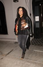 MASIKA KALYSHA Night Out in West Hollywood 09/01/2020