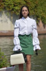 MATILDE GIOLI Arrives at Hotel Excelsior at 2020 Venice Film Festival 09/06/2020