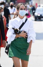 MATILDE GIOLI Arrives at Hotel Excelsior at 2020 Venice Film Festival 09/06/2020